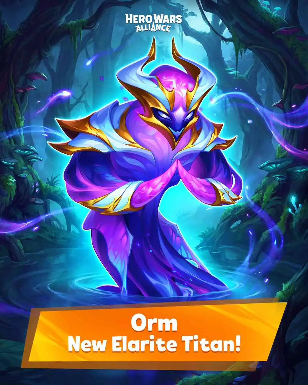 Orm the new Elarite Titan arriving in Hero Wars Alliance