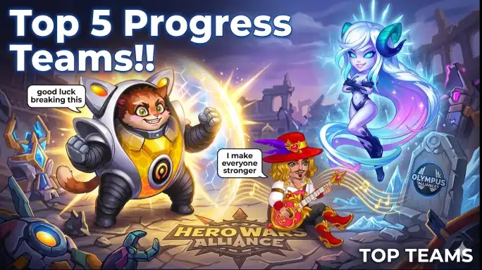 Best Julius Teams Right Now - Top 5 Progress Teams Hero Wars Alliance