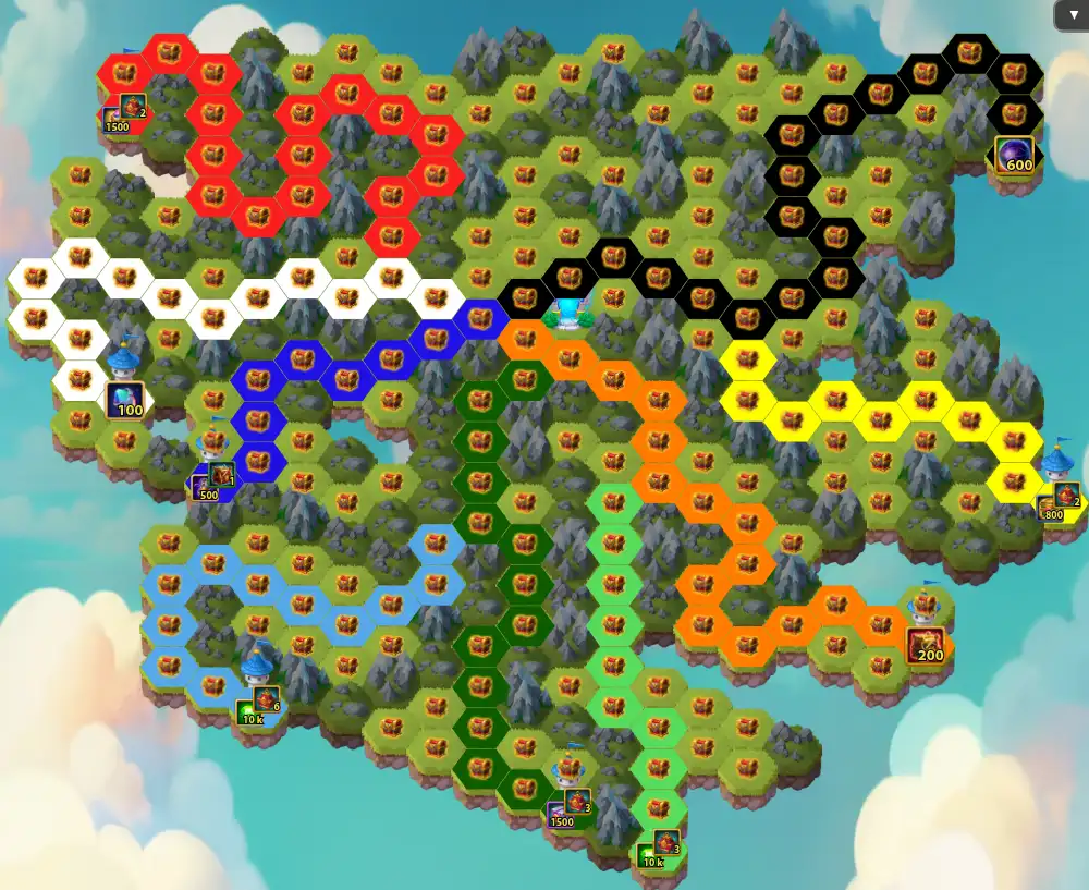 Hero Wars July Map Full Route Overview 2026