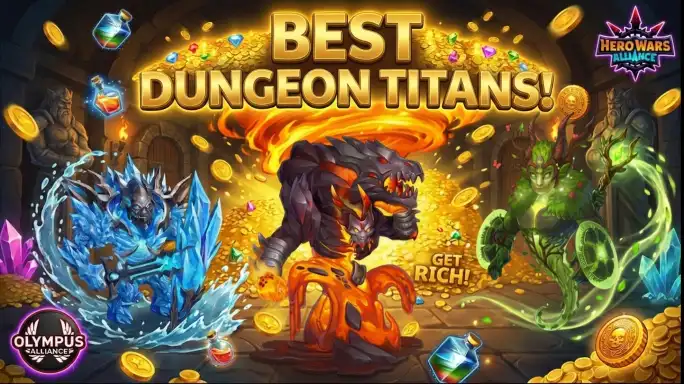 Infinite Dungeon Guide 2026 core Titans Sigurd Avalon and Araji for Hero Wars Alliance