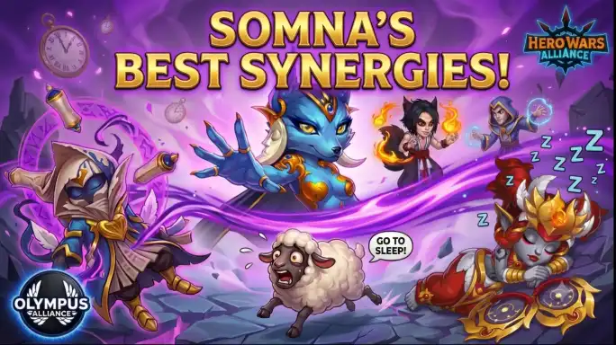 Somna Guide for Beginners - Drowsiness control mechanics in Hero Wars Alliance