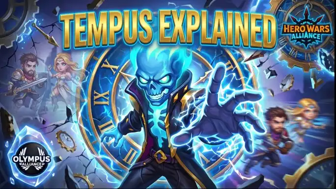Tempus Lord of Time abilities in Hero Wars Alliance