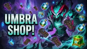Umbra Event Shop Guide feature