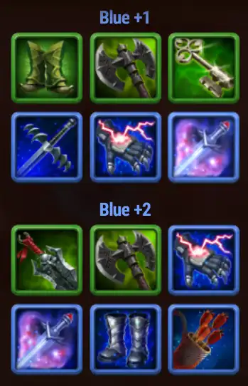 Hero Wars Somna Items