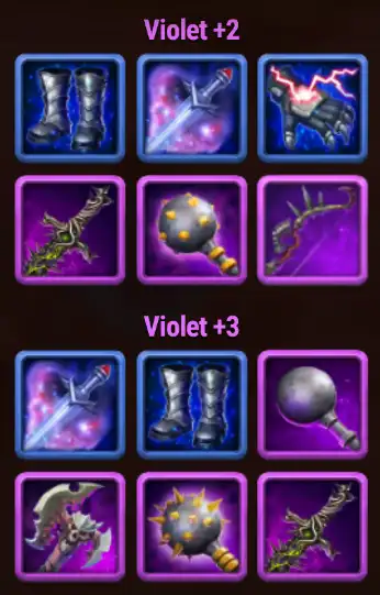 Hero Wars Somna Items