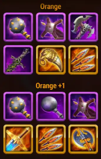 Hero Wars Somna Items