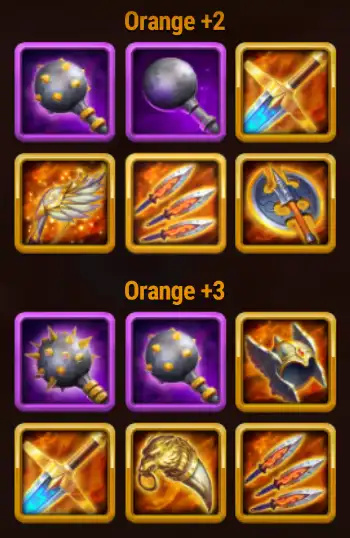Hero Wars Somna Items