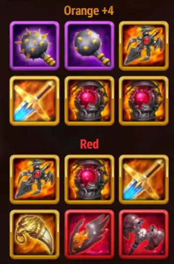 Hero Wars Somna Items