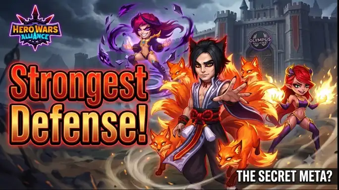 Strongest Defense Team Breakdown core heroes for Hero Wars Alliance
