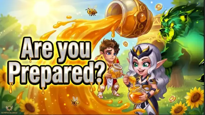 Summer Festival Announcement preparation guide with honey and Guild Beehive theme
