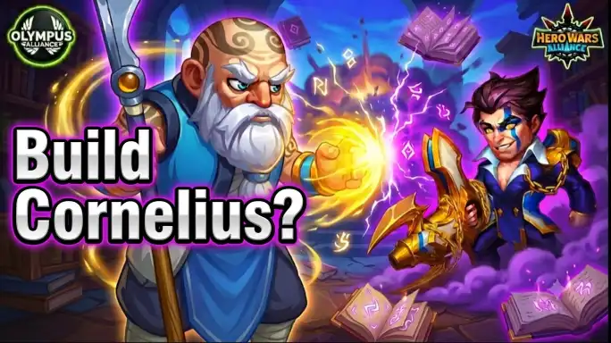 The Ultimate Cornelius Guide anti-mage ability breakdown in Hero Wars Alliance