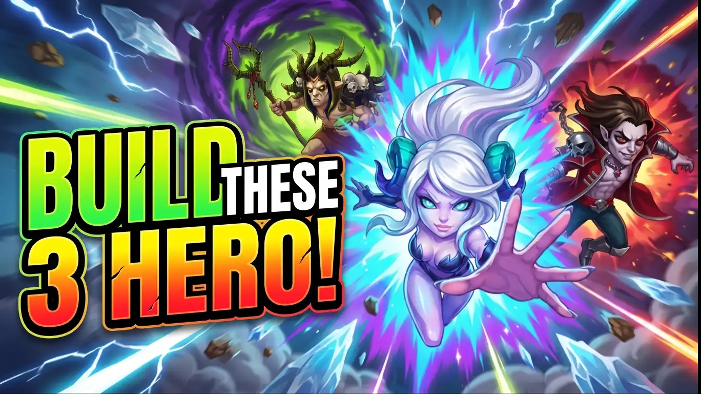 Best free to play heroes in Hero Wars Web — Jorgen, Polaris and Dorian