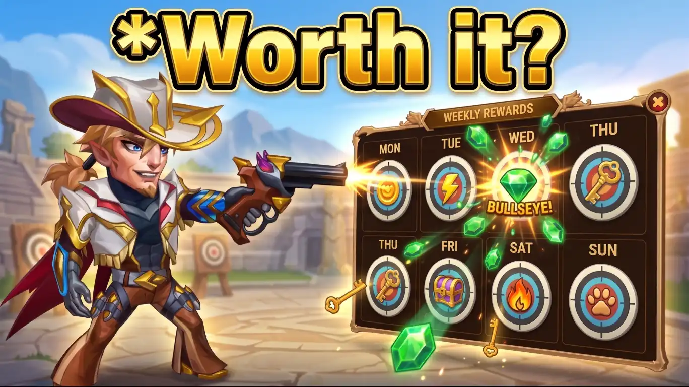 Hero Wars Daily Quest Guide weekly rewards calendar
