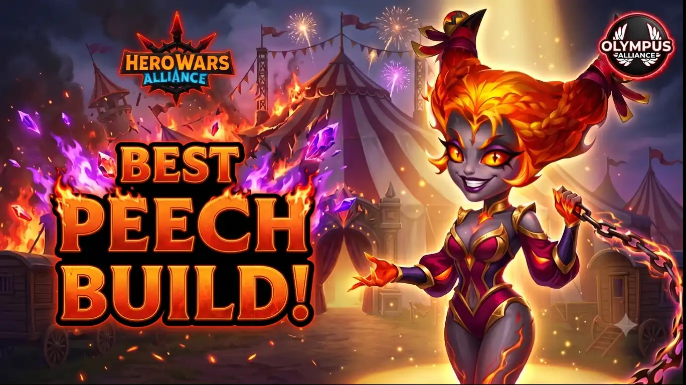 Peech Complete Guide Hero Wars Alliance best build