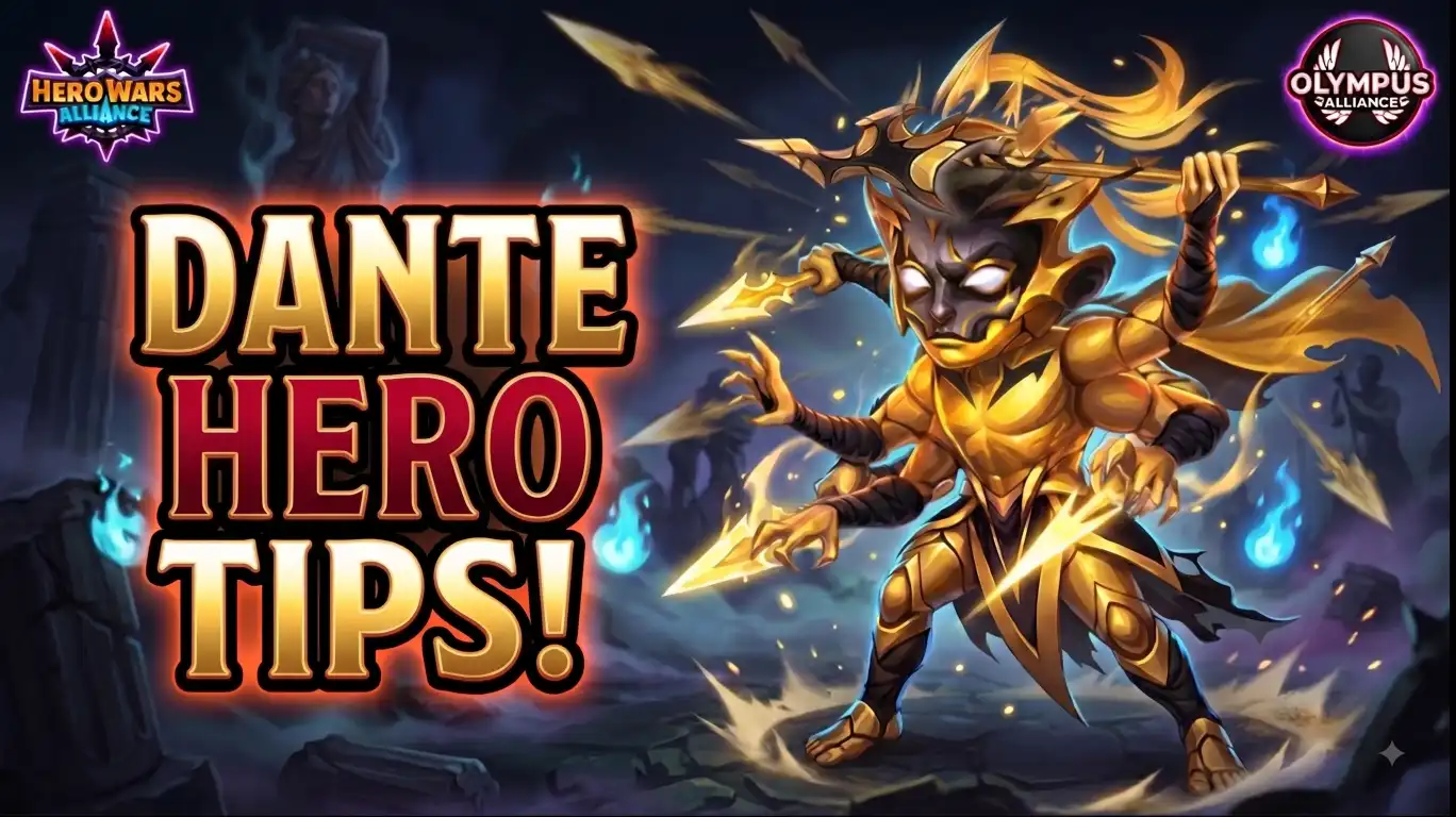 The Ultimate Dante Guide spectral spears and best synergy heroes in Hero Wars Alliance