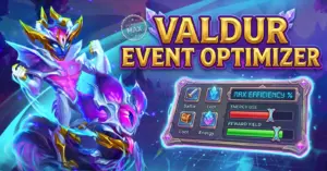 Valdur event Optimizer