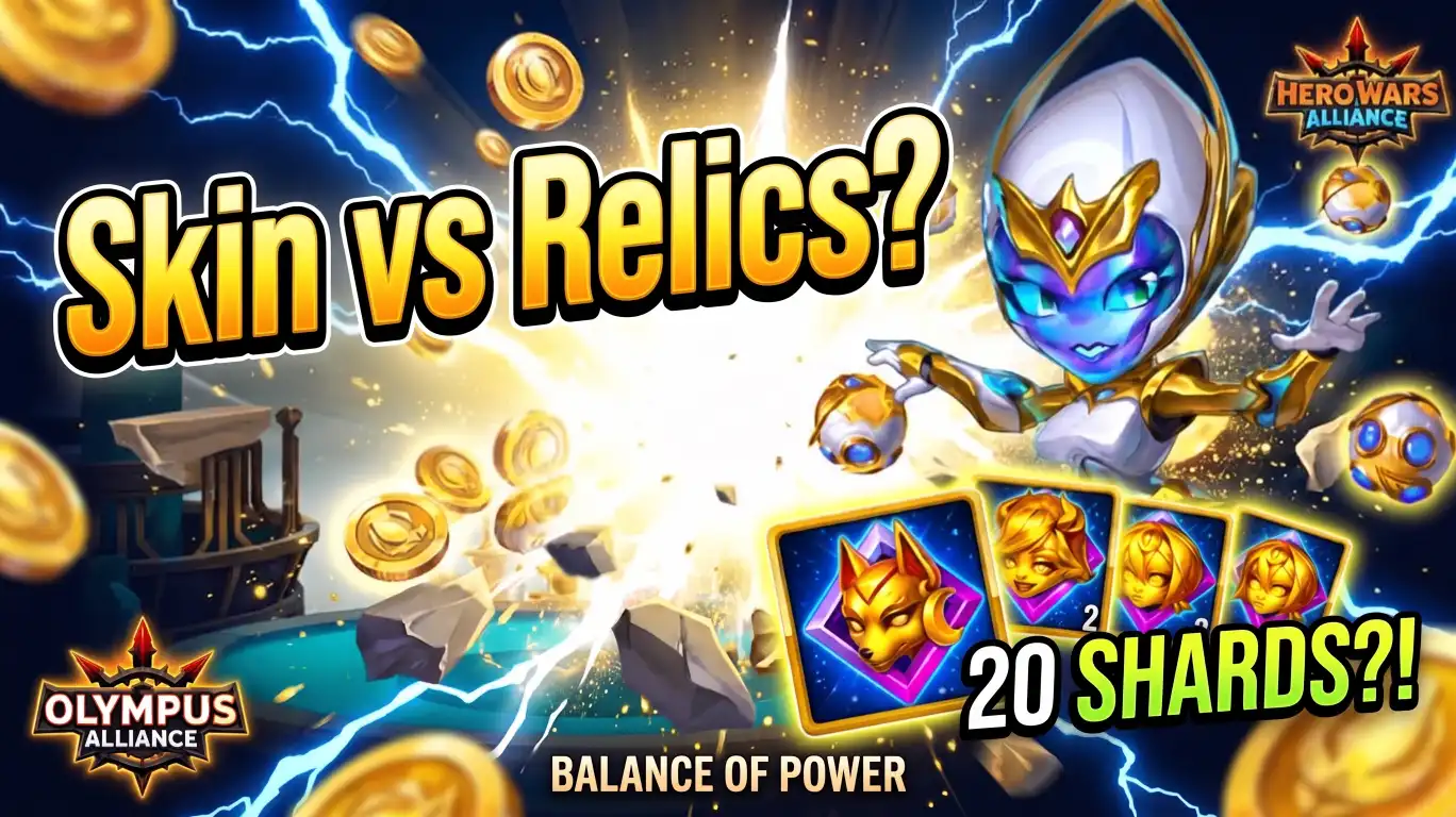 Gear and Glory Explained event shop and Relic Shards in Hero Wars Alliance