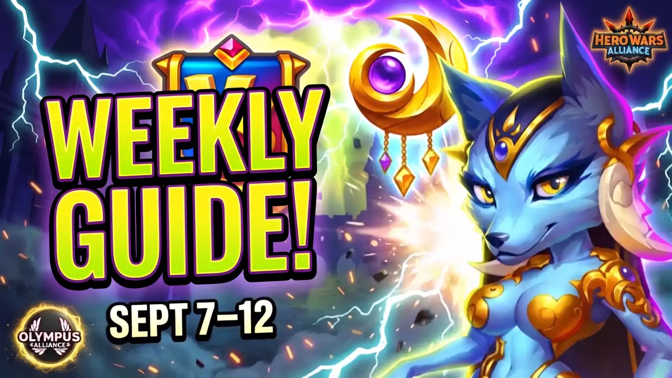 Guild Versus September overlap guide for Hero Wars Alliance, September 7 to 12