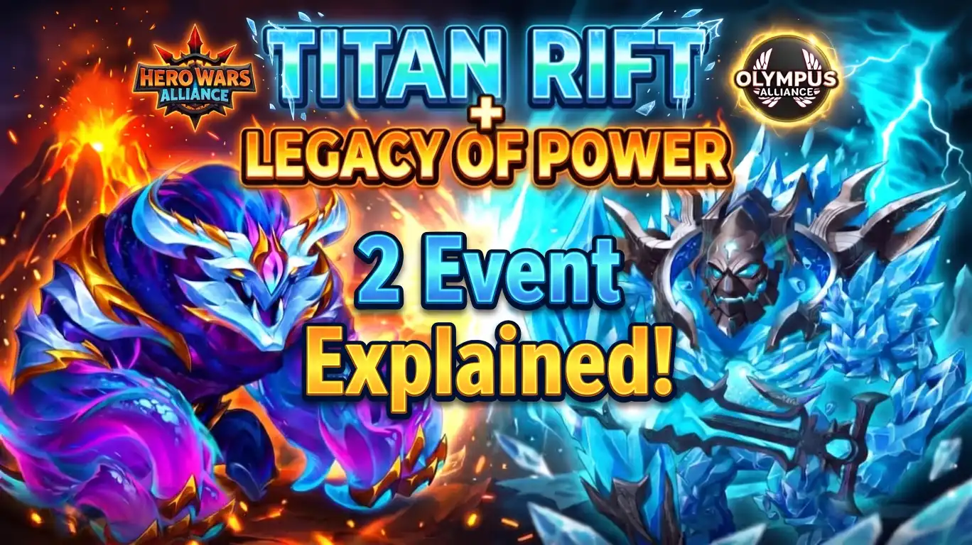 Legacy of Power full breakdown event tasks and rewards in Hero Wars Alliance