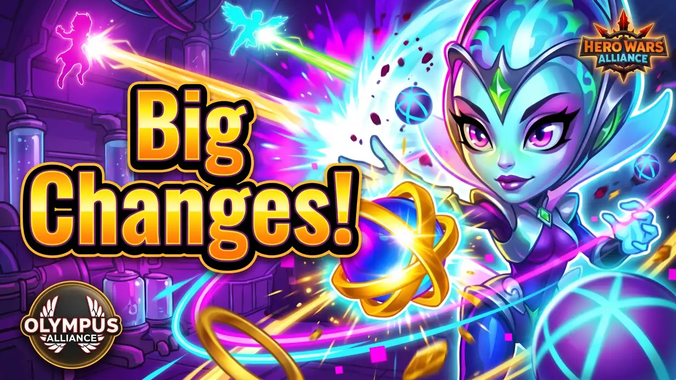 Nebula New Relics Explained — cosmic Support hero channelling her new Relic skills in Hero Wars Alliance