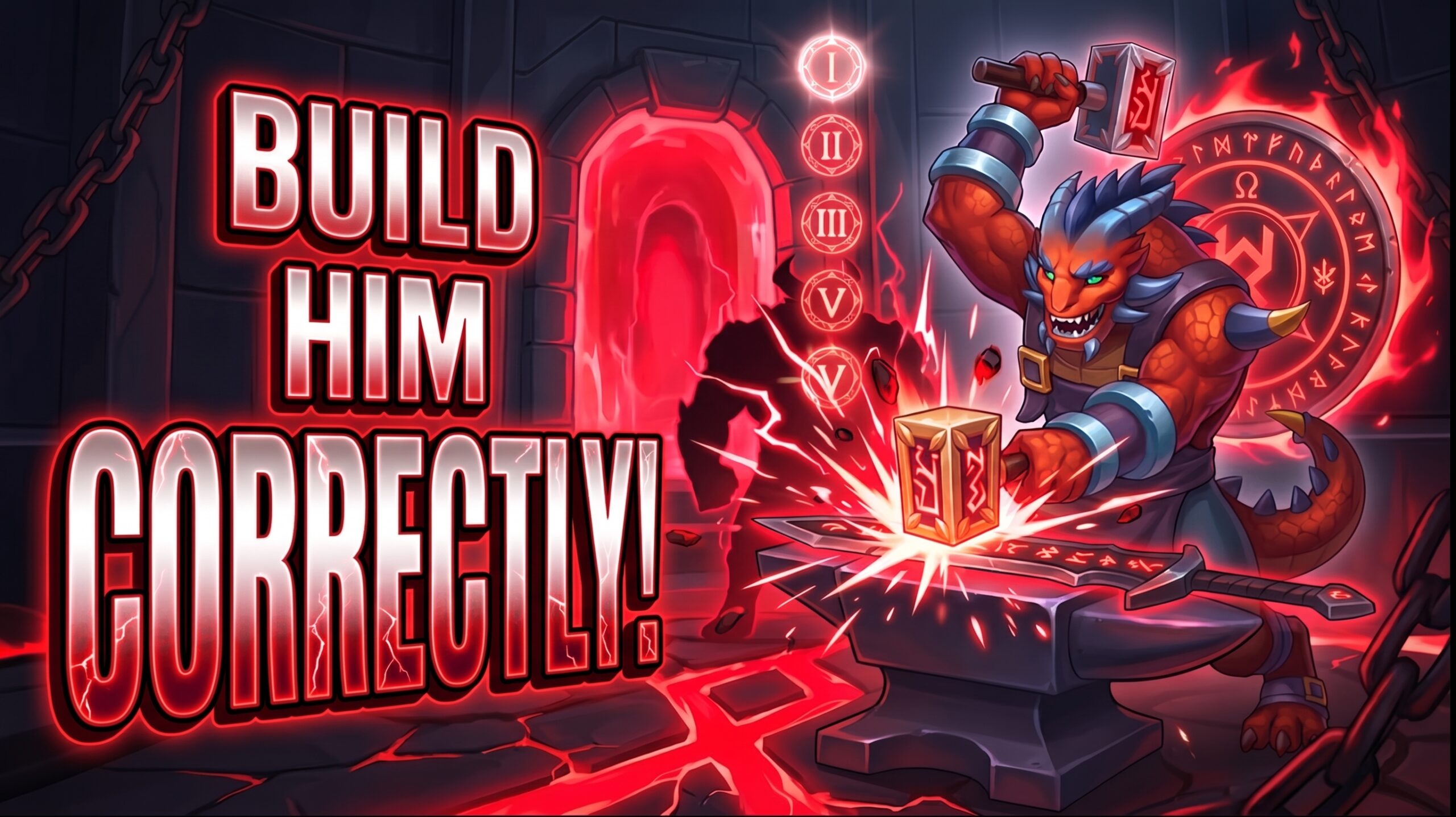 Should You Build Fafnir — the blacksmith hero forging a Runic Shield in Hero Wars