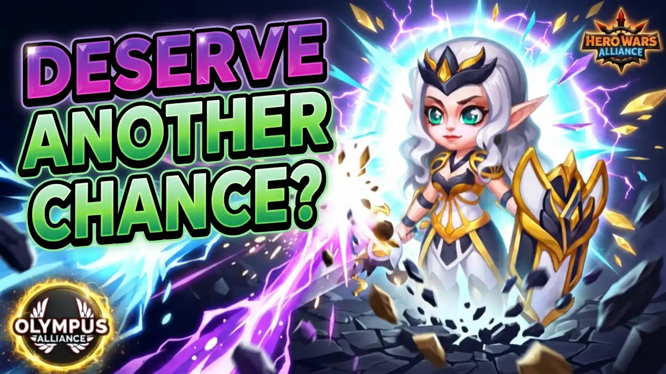 Aurora vs Magic Teams in Hero Wars Alliance – Aurora's Rainbow Halo absorbing magic damage