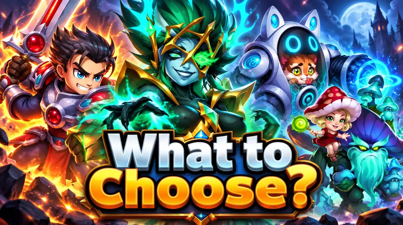 Hero Wars best tanks: Galahad, Electra von Grave, Julius and Mushy and Shroom