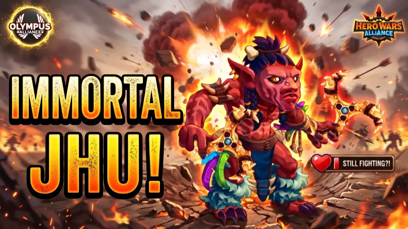 Jhu Mechanics Explained – Jhu's immortality and pure damage in Hero Wars Alliance