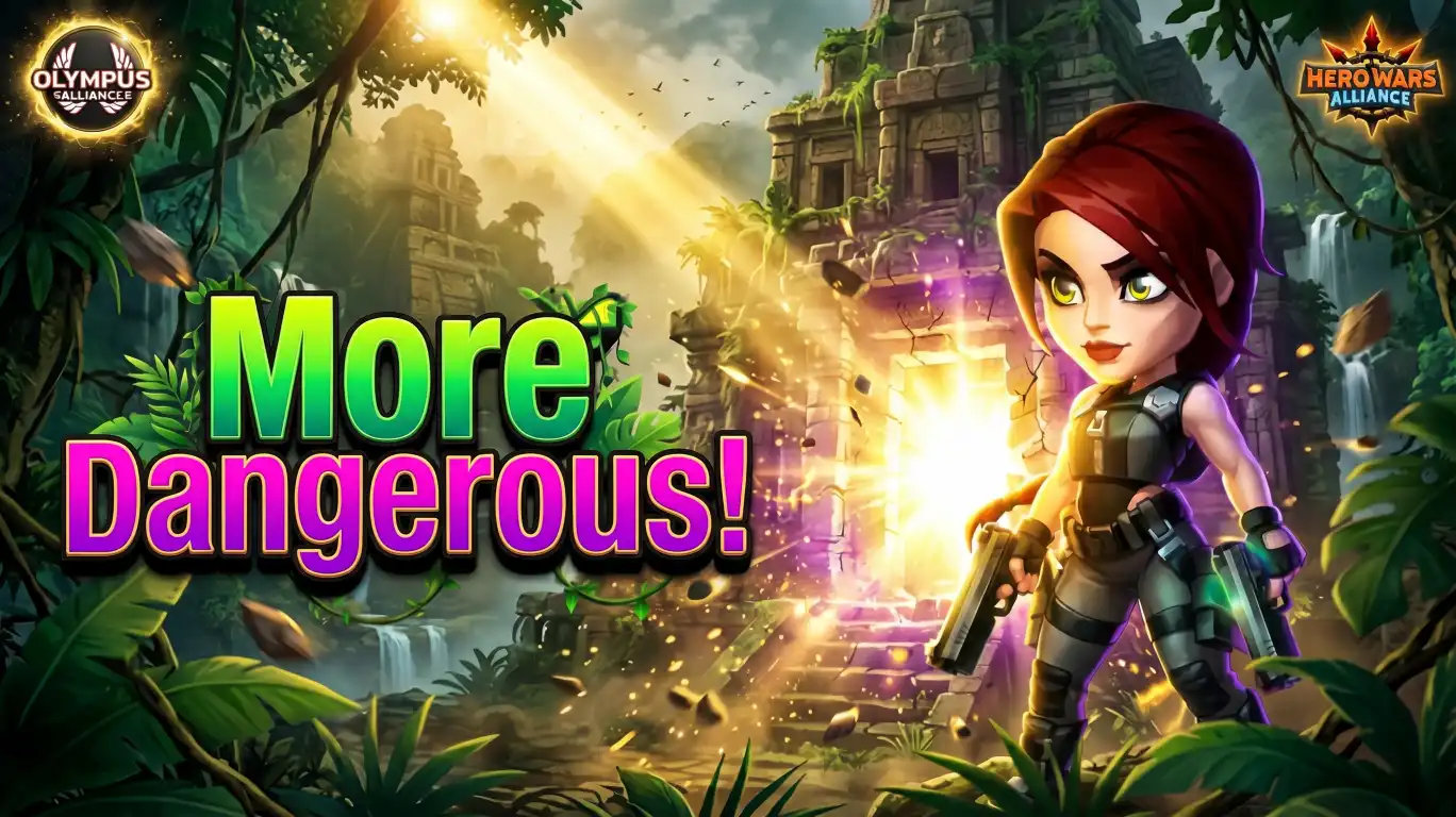 Lara Croft Explained Hero Wars Alliance Lost Knowledge skill guide