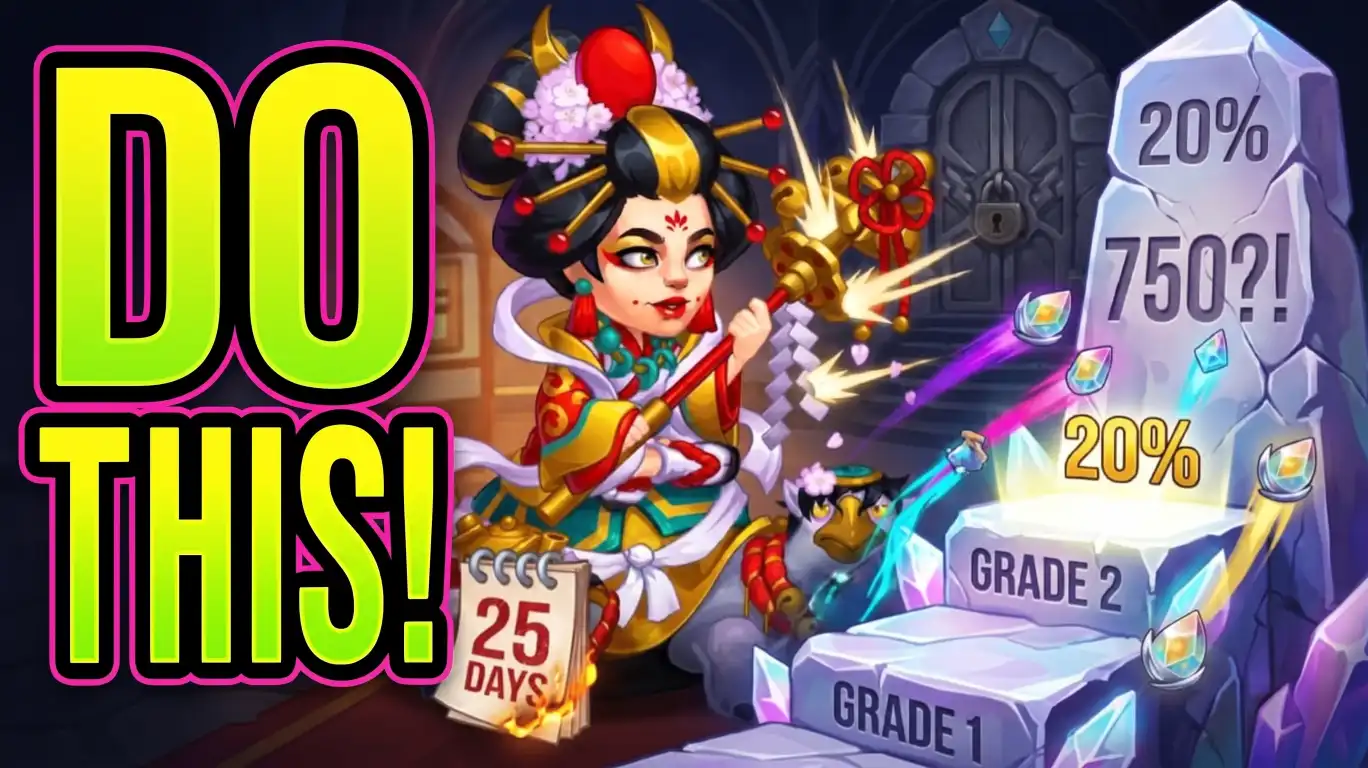 Martha Ascension Guide showing Invigorating Herbs and Turtle's Patronage grade upgrades and costs in Hero Wars Alliance