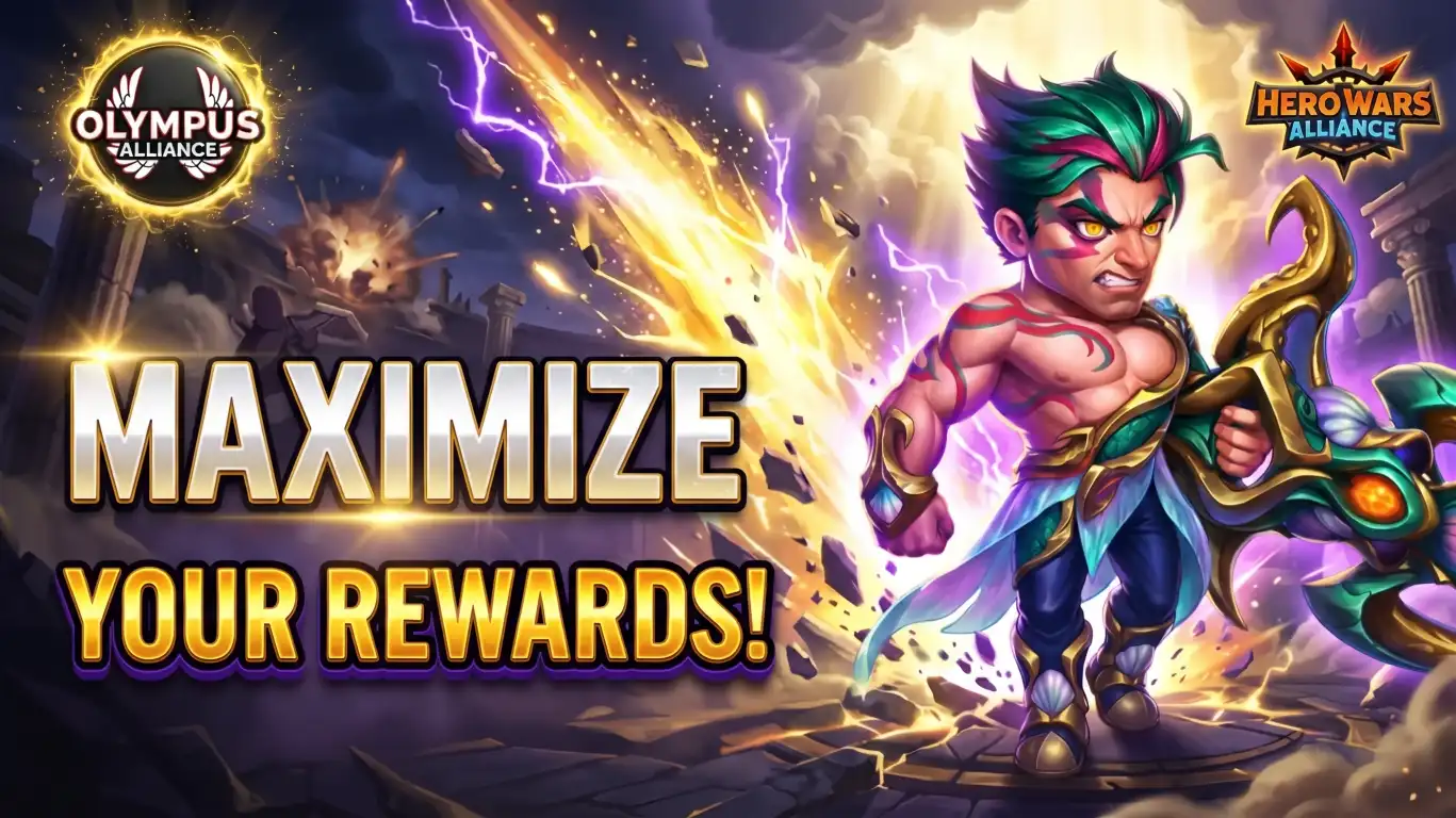 Rising Glory Rewards Guide for Hero Wars Alliance featuring Crow's new power