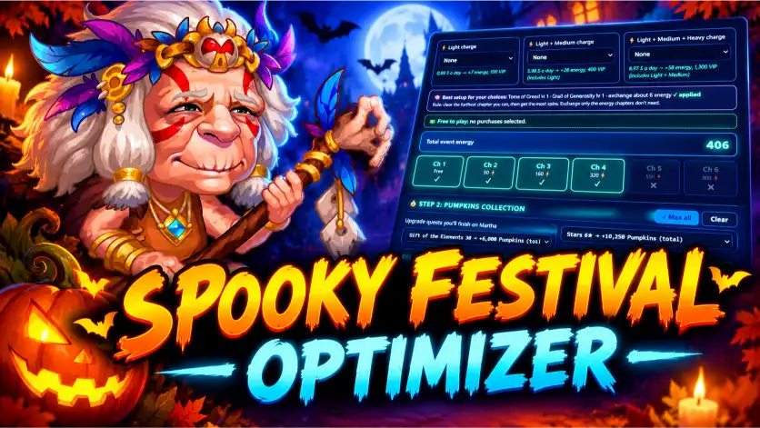Spooky Festival Optimizer