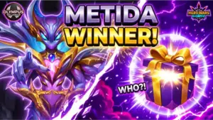 The Metida Giveaway Winner